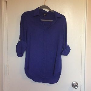 Cobalt Blue Blouse